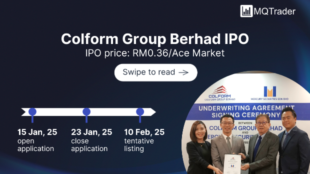 New IPO: Colform Group Berhad, a specialist in steel and building materials, aims to list on the ACE Market!