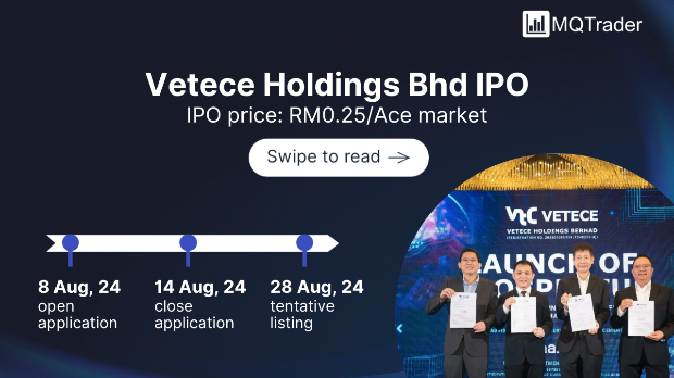 New IPO: An enterprise IT solutions provider that provides implementation services, maintenance, support and professional services, Vetece Holdings Bhd aims to list on the Ace Market!