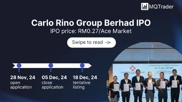 New IPO: Carlo Rino Group Berhad, a leading fashion retailer of women’s handbags, footwear, and accessories, aims to list on the ACE Market!