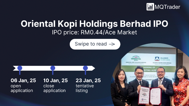 New IPO: A café chain operator, distributor, and retailer, Oriental Kopi Holdings Berhad aims to list on the ACE Market!